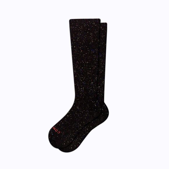 COMRAD Recycled Cotton Compression Socks SIZE M WIDE‎ Black NWT in packaging - Picture 2 of 5